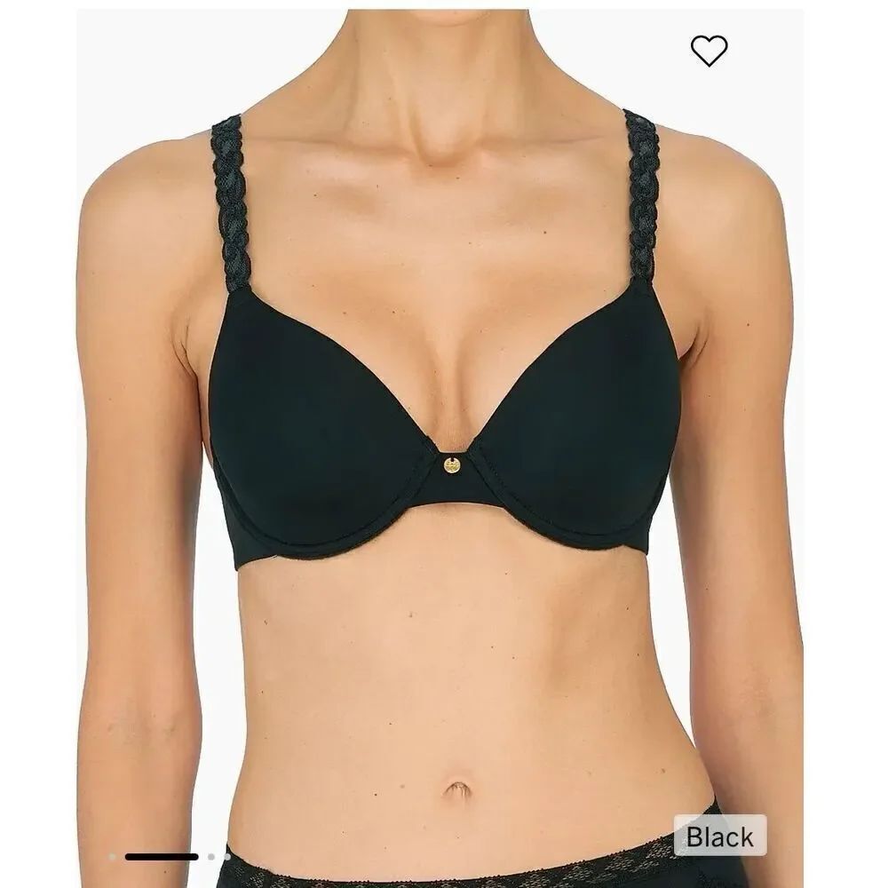 Natori Pure Luxe Plunge T-Shirt Bra size 38DD